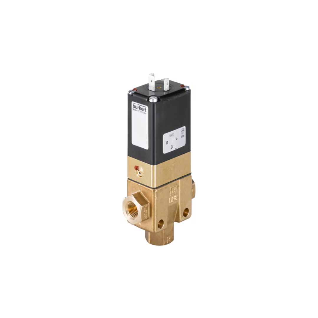 Type 6430- Piston valve,3/2-way, servo-assisted